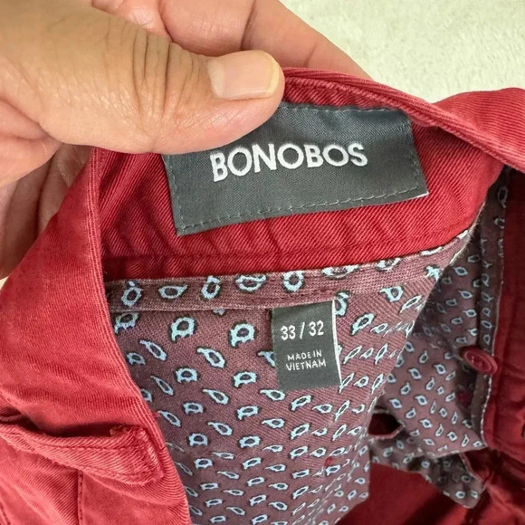 Bonobos Slim Fit Cotton Chinos - 32/32 - Picture 10 of 12